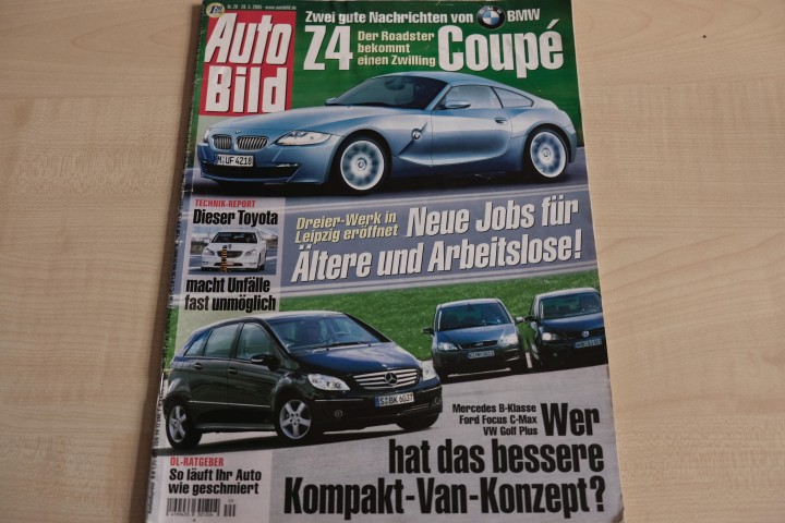 Deckblatt Auto Bild (20/2005)